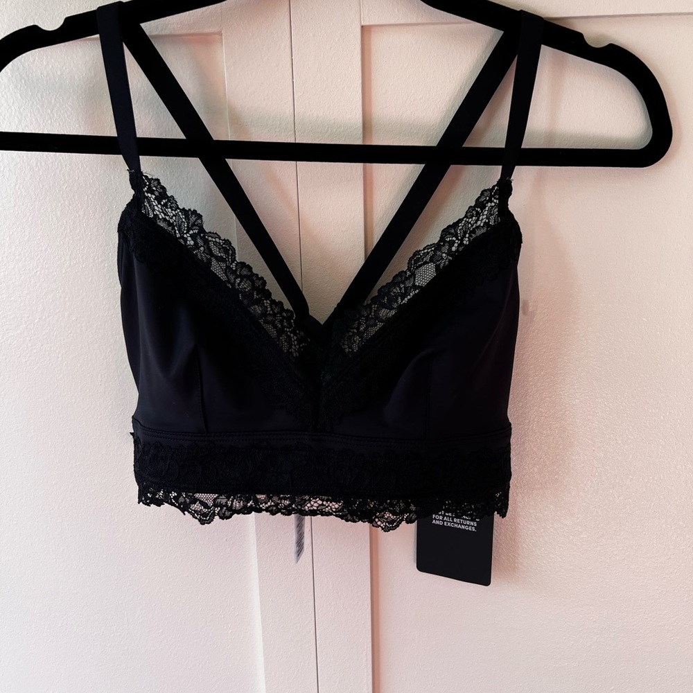 Savage x Fenty NWT Women’s Lace Race Low Impact Sports Bra Size Medium